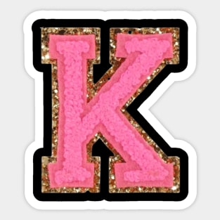 stoney clover lane letter K Sticker